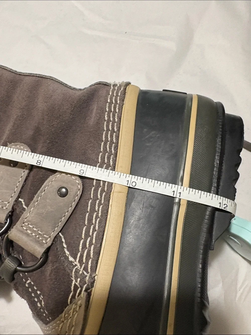 Sorel Women's Dark Brown Fur-Trim Waterproof Lace-Up Winter Boots